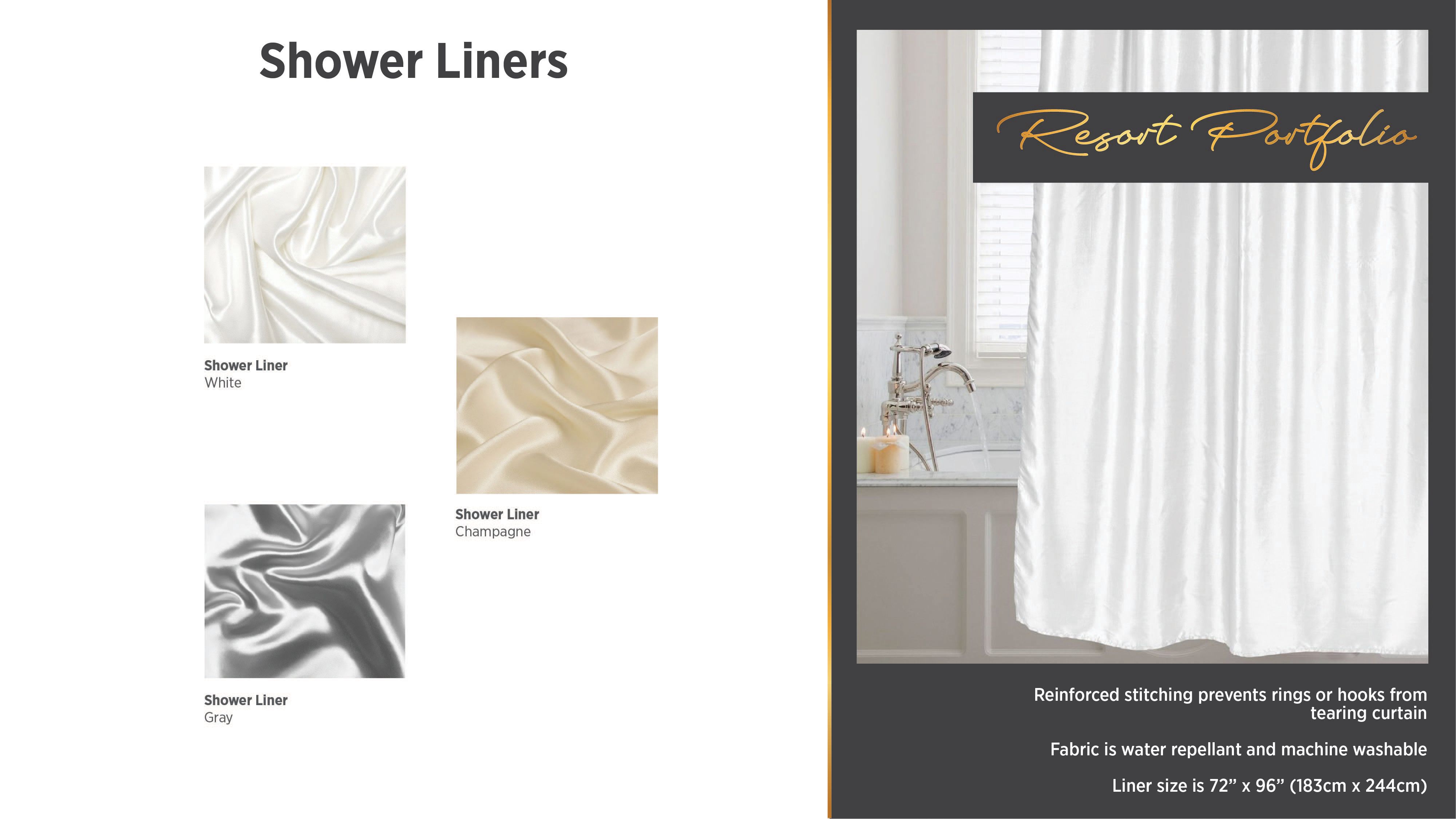 Shower Liners